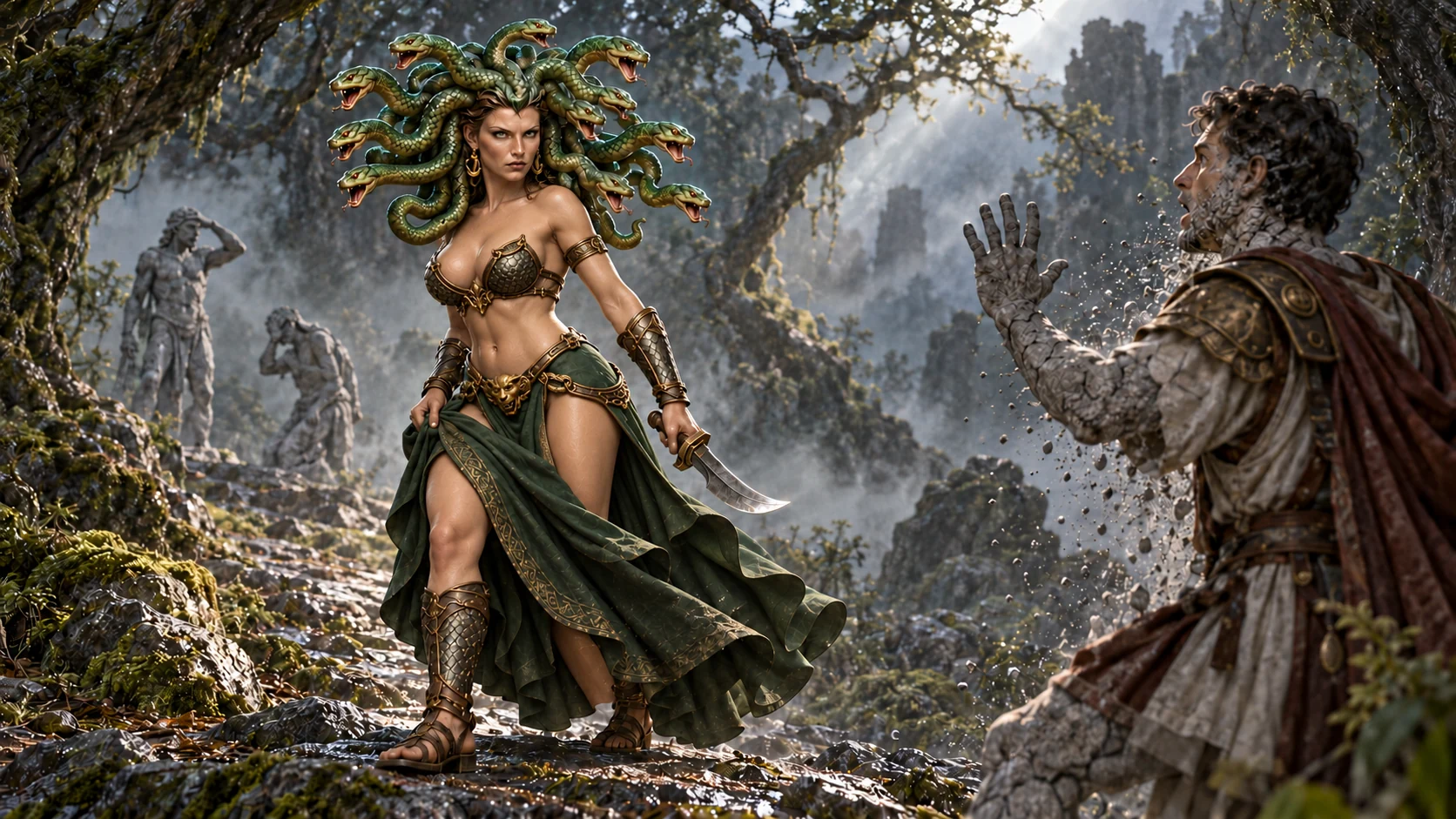 Medusa, escena de Arcanvs