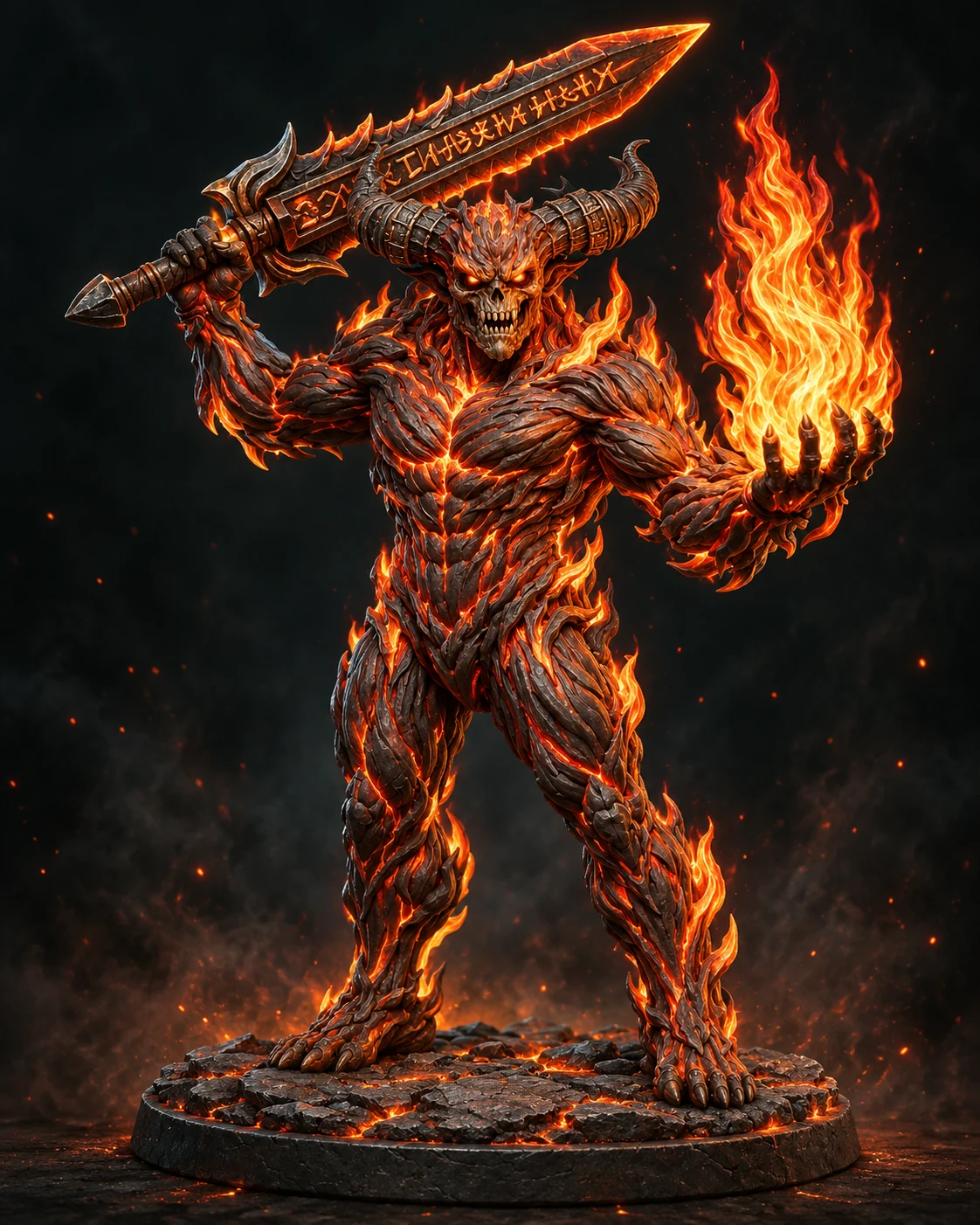 Surtur, interpretación visual de Arcanvs